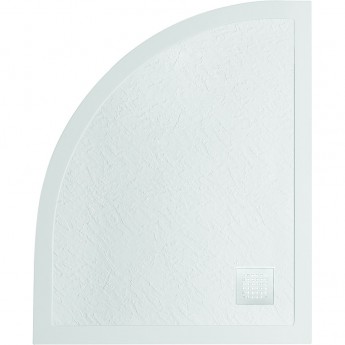 Душевой поддон из искусственного мрамора BELBAGNO TRAY-MR-UNO-RH-120/80-550-35-W-R-BO