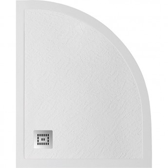 Душевой поддон из литьевого мрамора 120x80 см BELBAGNO TRAY-MR-UNO-RH-120/80-550-35-W-L-CR