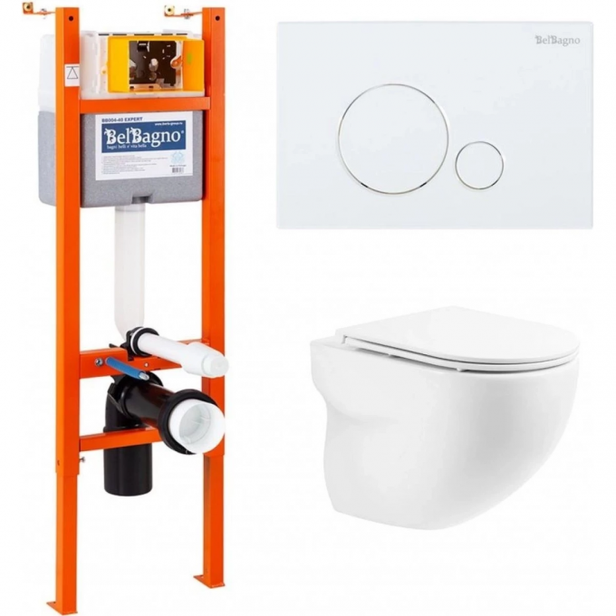 Комплект 4 в 1 BELBAGNO BB066CHR/BB870SC/BB004-40 EXPERT/BB014-SR-BIANCO